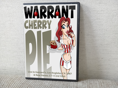 WARRANT Live In Gazzarri's, Los Angleles, CA 1987 & New Haven, CT 11.24.1990 DVD