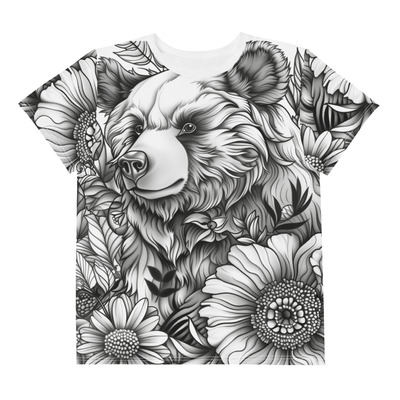 Mary Bear Youth crew neck t-shirt