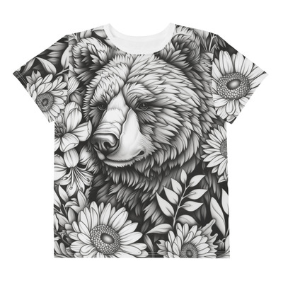 Benny Bear Youth crew neck t-shirt