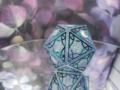 Atlantis 40mm Stained Glass Single