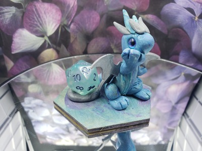 Ice Blue Dice Guardian