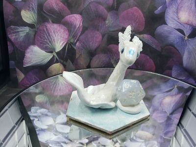 Axolotl Wyrm Dice Guardian