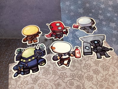 Risk of Rain 2 Stickers