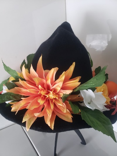 Orange Grove Floral Hat