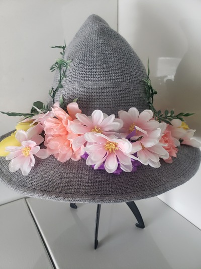 Remnants of Joy Floral Hat