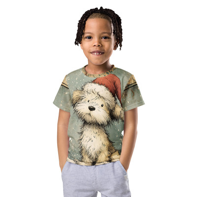 Merry Christmas Kids crew neck t-shirt