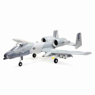 E-flite EFL011500 A-10 Thunderbolt II Twin 64mm EDF BNF Basic RC Jet Airplane with SAFE Select