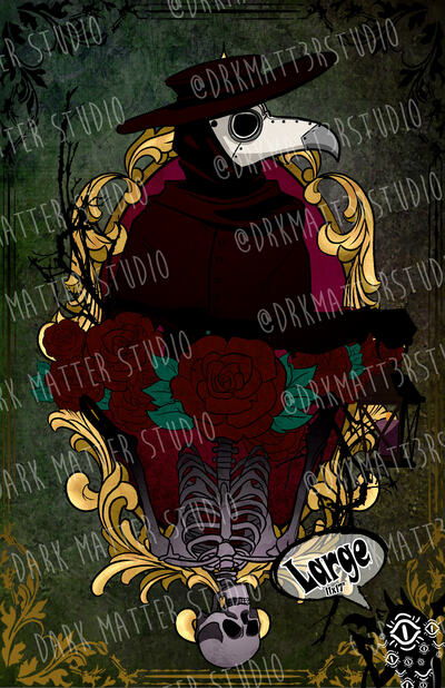 6 Feet Back or 6 Feet Under | Original Art Prints