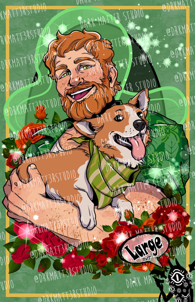 Dream Daddy: Brian Harding | Fan Inspired Art Prints