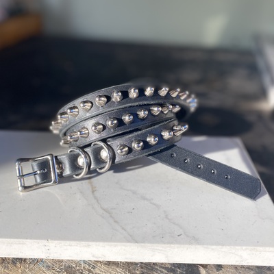 1-row Short British stud belt