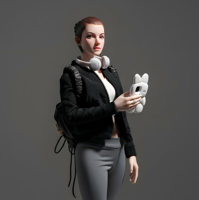 Action Figure by Weartdoing "RUI City girl (City Series)"