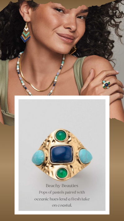 Coastal Elegance Ring - FINAL SALE