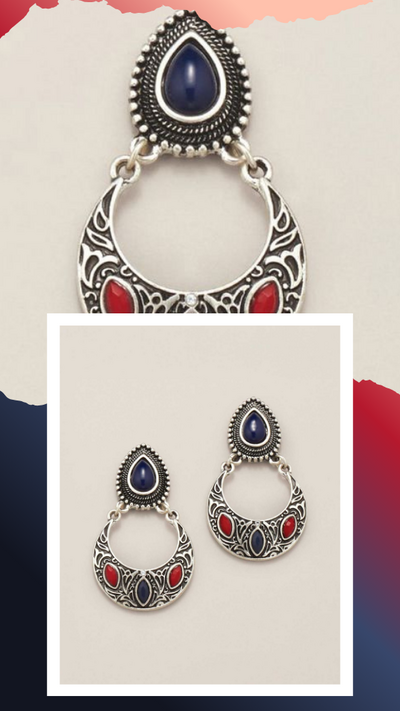American Heartland Drop Earrings - FINAL SALE