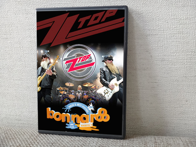 ZZ TOP Live At The Bonnaroo Festival, Manchester, TN 06.14.2013 DVD
