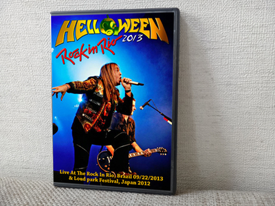 HELLOWEEN Live At The Rock In Rio, Brazil 09.22.2013 + Loud park Festival, Japan 2012 DVD