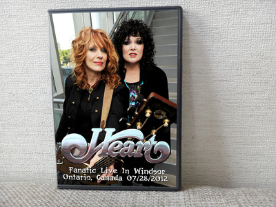 HEART Fanatic Live In Windsor, Ontario, Canada 07.28.2012 DVD