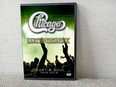 CHICAGO AND EARTH, WIND & FIRE Heart & Soul Tour 2015 DVD