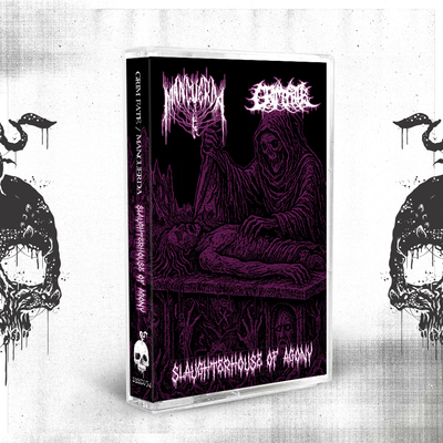 Grim Fate / Mancuerda - Slaughterhouse Of Agony split Tape