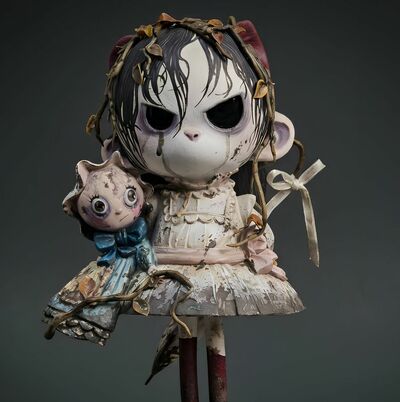 ArTToy by Ramón Pla & Silvia Pérez "Swamp Girl (Custom Munny Kidrobot)"