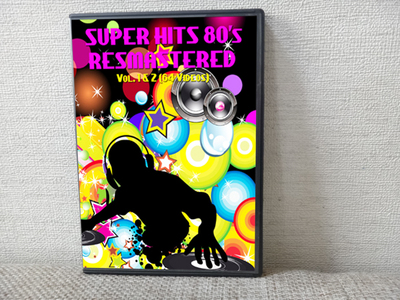 SUPER HITS 80's RESMASTERED (2 DVD's) Vol. 1 & 2 DVD