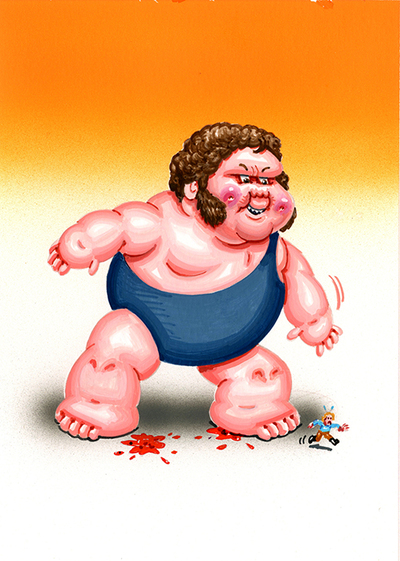 Ample ANDRE / Giant GEORGE Final Art - Slop Culture Kids Series 3 2025