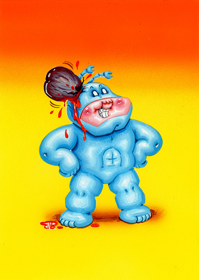 Parasitic PATRICK / Ticked RICK Final Art - Slop Culture Kids Series 3 2025