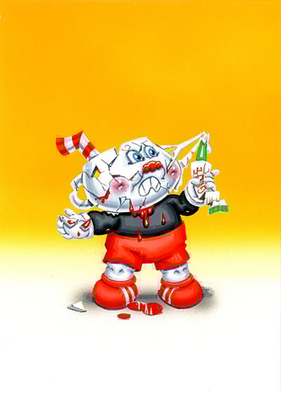 Cup HEDI / Rubber HOSS Final Art - Slop Culture Kids Series 3 2025