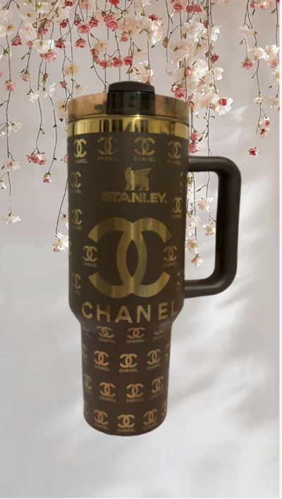 Luxury Insulated Tumbler with Handle - CC