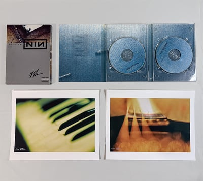 Signed DVD + Print Pairing: NIN "And All That Could Have Been" DVD Set with Two Prints