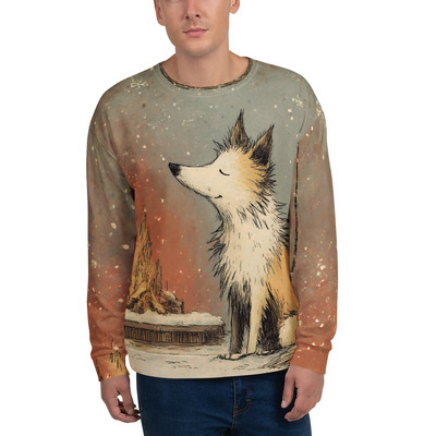 Sparky Pup Unisex Sweatshirt