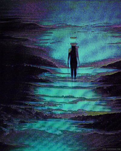 Find Another Way - small giclée print - 8" x 10"