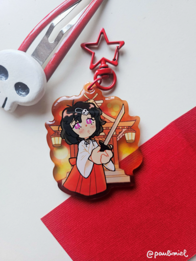 Urushibara Luka Acrylic Charm Keychain