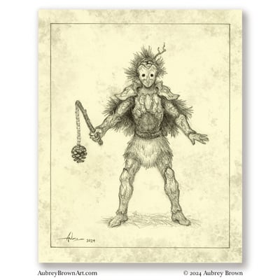 "The Red Pine Knight" 8x10 print