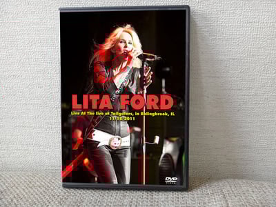 LITA FORD Live At The Tailgaters, in Bolingbrook, IL 11.18.2011 DVD