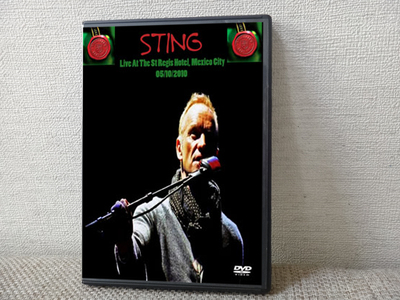 STING Live At The St Regis Hotel, Mexico City 05.10.2010 DVD