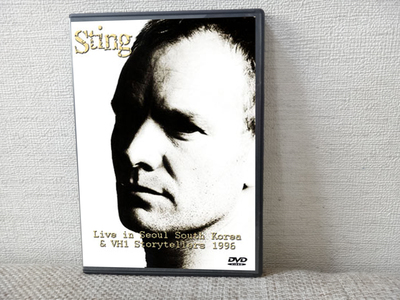 STING Live in Seoul South Korea + VH1 Storytellers 1996 DVD