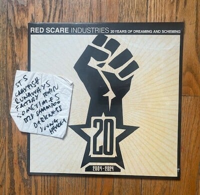 Russo RS20 setlist + “Red Scare Industries: 20 Years...” LP CCCP