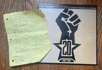 Bollweevils lyrics + “Red Scare Industries: 20 Years...” LP CCCP