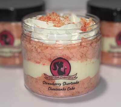 Strawberry Banana Cheesecake Jars - 8oz