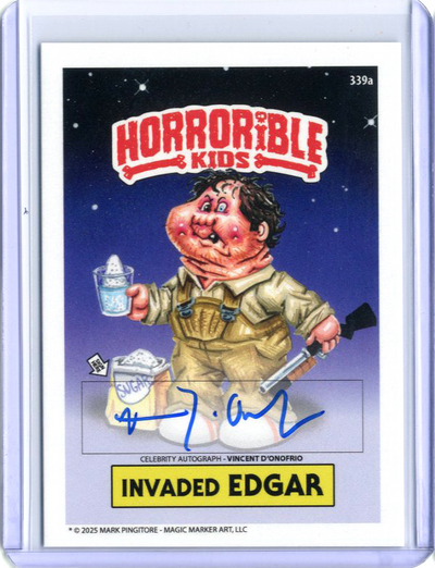 Horrorible Kids VINCENT D'ONOFRIO - CELEBRITY AUTO Card