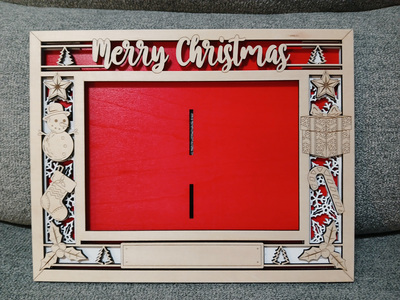 #184 Christmas Frame