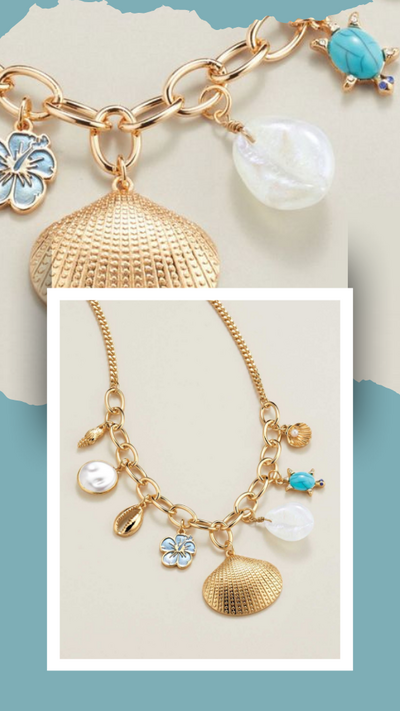 Charm Medley Link Necklace - FINAL SALE