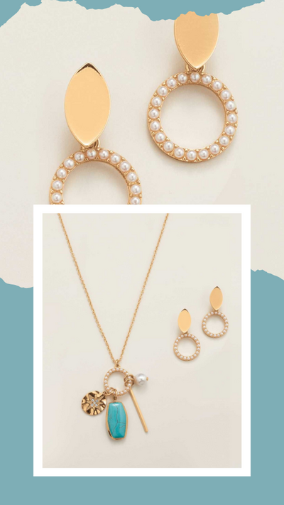 Turquoise Tides Necklace and Earring Set - FINAL SALE
