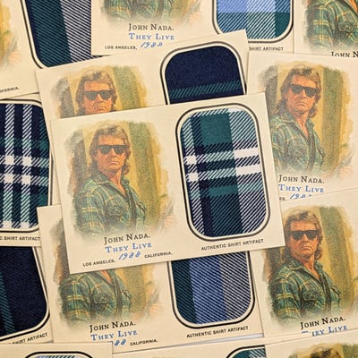 They Live - John Nada Custom Artifact Horror Trading Card