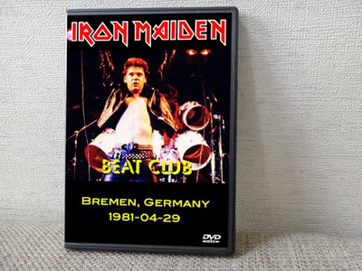 IRON MAIDEN Live Beat Club Bremen Germany 1981 DVD