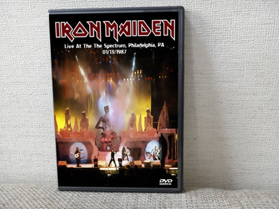 IRON MAIDEN Live At The The Spectrum, Philadelphia, PA 01.13.1987 DVD