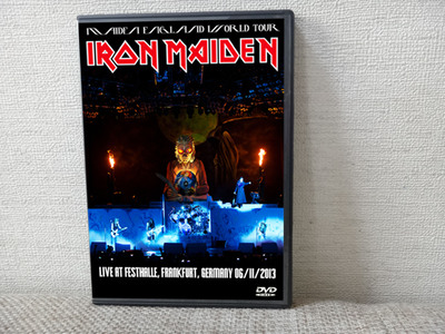 IRON MAIDEN Live At Festhalle, Frankfurt, Germany 06.11.2013 DVD
