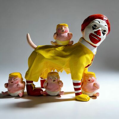 ArTToy by delChicca "The fats of life"