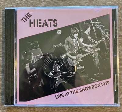 THE HEATS - Live At The Showbox 1979 (Compact Disc/CD - Limited to only 300 copies)