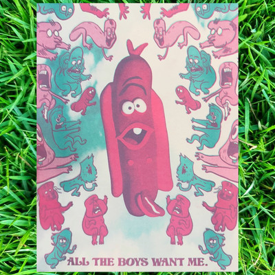 All The Boys Want Me Print (Classic White)
